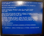 bluescreen